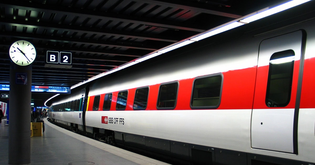 Railway station clocks synchronized via NTP (Network Time Protocol) showing the same accurate time.