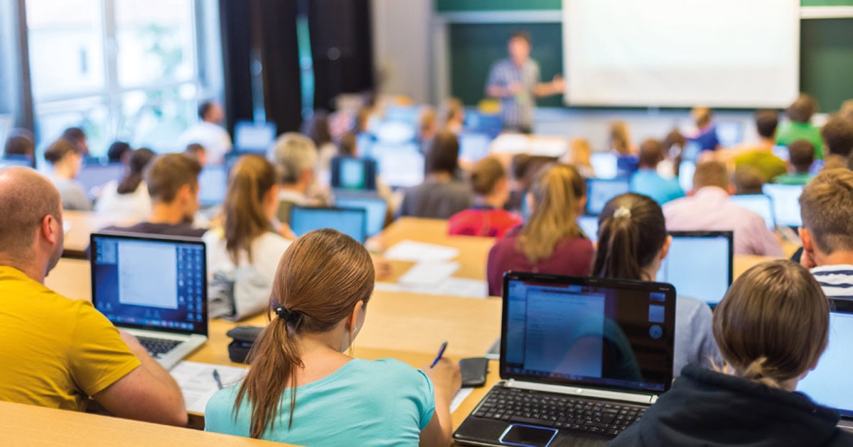 Illustrative image showing the application of NTP technology in school settings, emphasizing synchronization and time management.