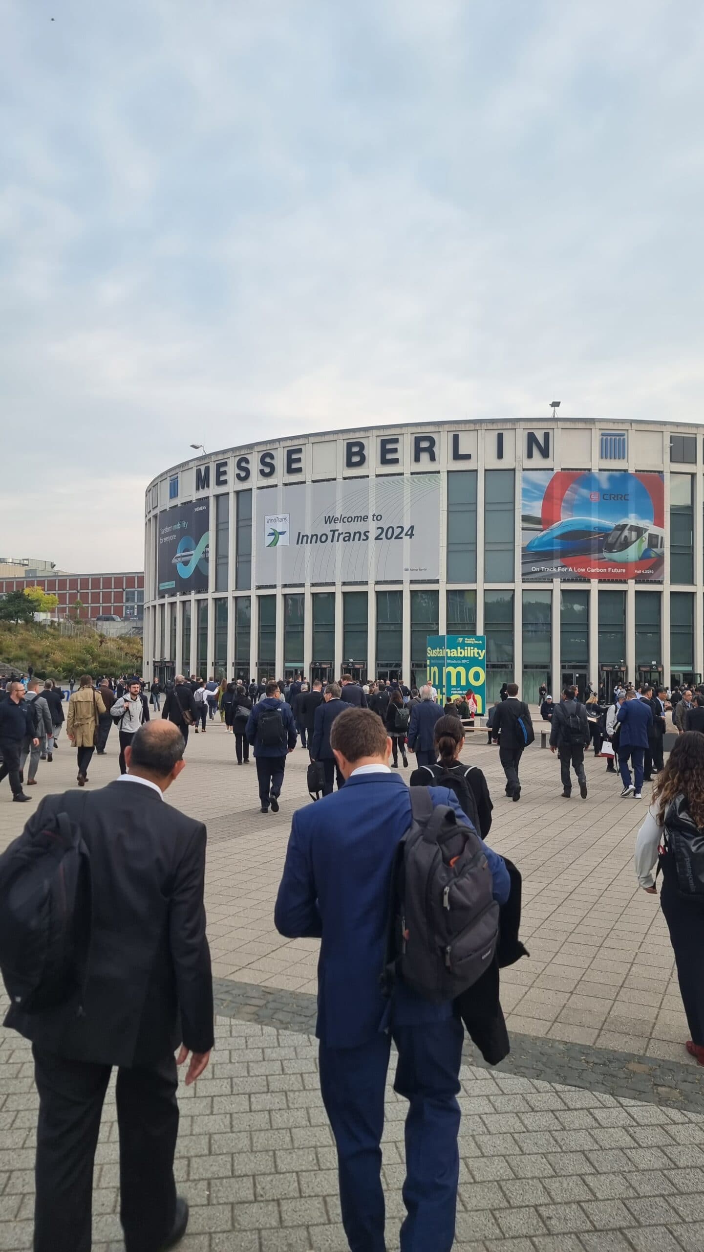 Front View Building InnoTrans 2024