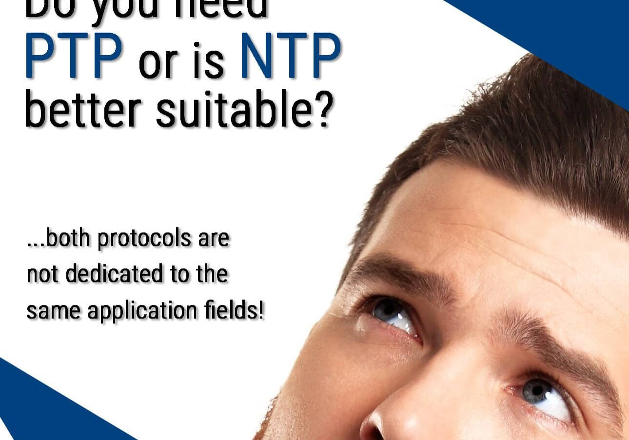 Do you need PTP or is NTP better suitable?