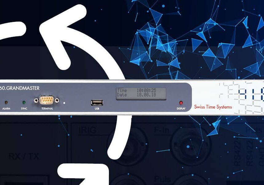 PTP-Synchronization DTS 4160 Grandmaster