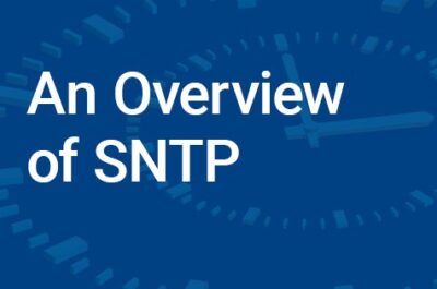 Image explaining the definition of SNTP (Simple Network Time Protocol) with engaging graphics and text overlays.