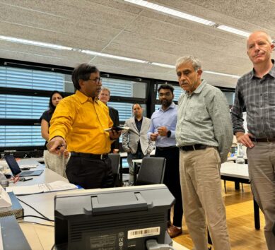 Mobatime Team Providing Training