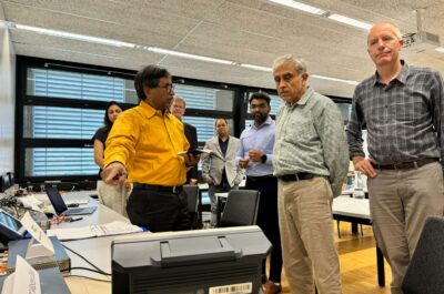 Mobatime Team Providing Training