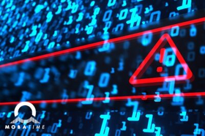 Imagen informativa sobre la vulnerabilidad de ciberseguridad CVE-2024-3094 que muestra la inmunidad de MOBATIME.