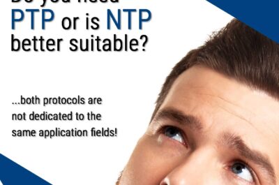 ¿Necesita PTP o es mejor NTP?