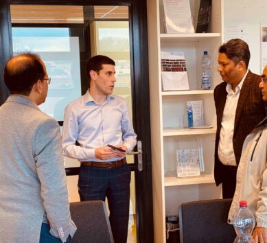 Workshop in Sumiswald - people talking about clocks and synchronization