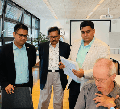 MOBATIME project team conducting Factory Acceptance Test (FAT) and First Article Inspection (FAI)