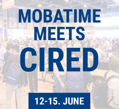 MOBATIME exhibition at the CIRED 2023 conference